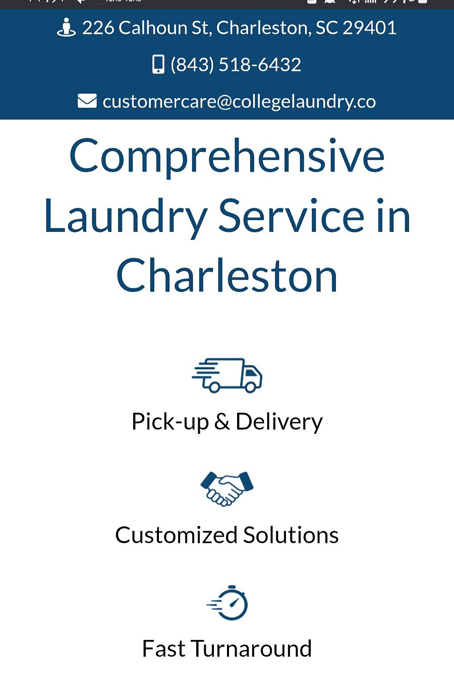 Laundry is a breeze with nearby laundry options.