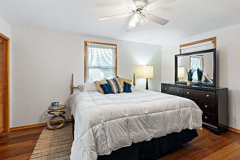 Bedroom 1 with 2 closets 