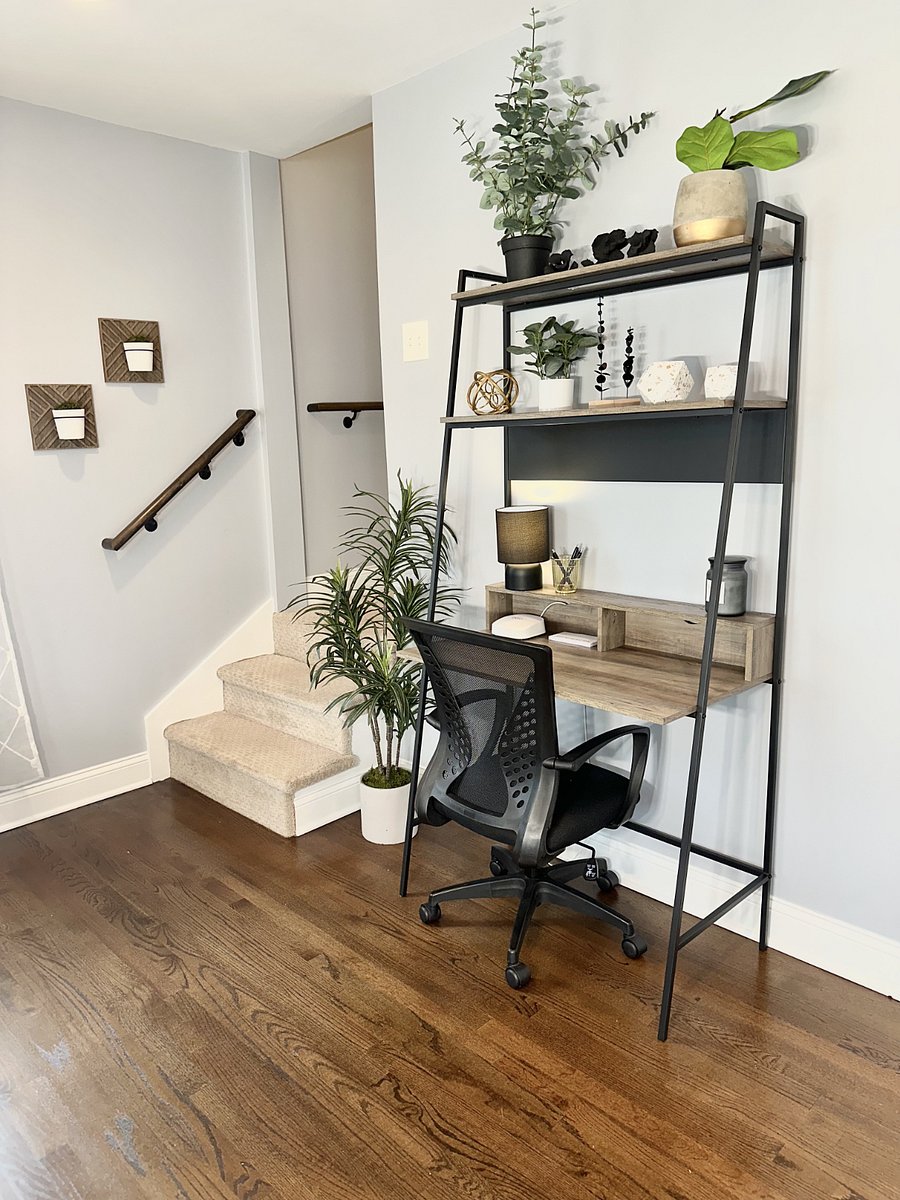 Desk space with ability for wired internet connection.