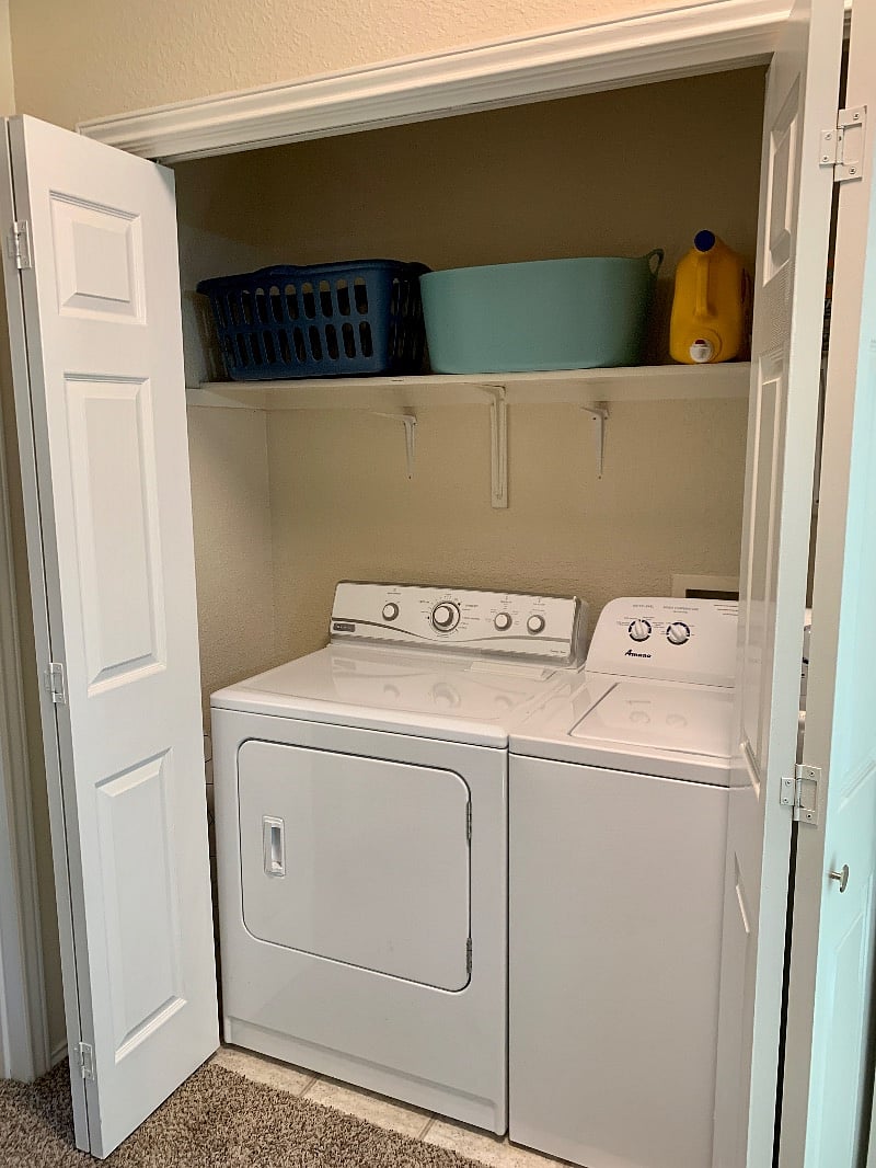 Washer/Dryer Upstairs Middle