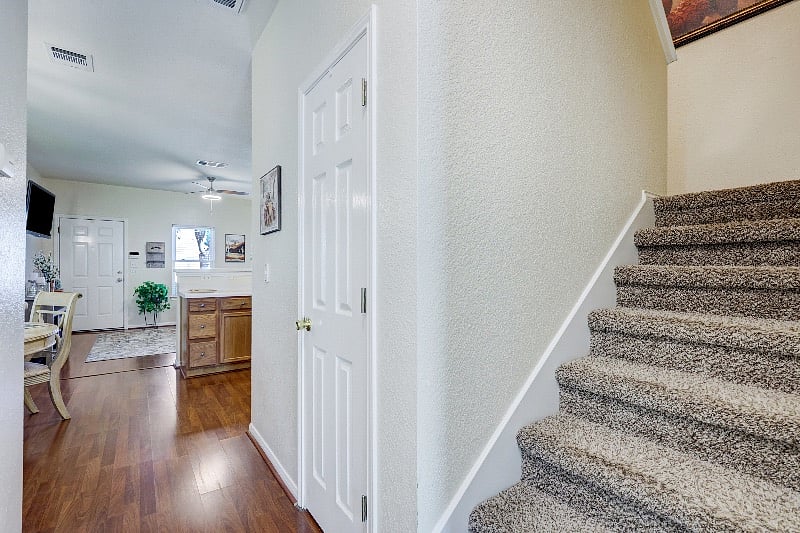 Pet/Child Gate Can Be Installed If Needed