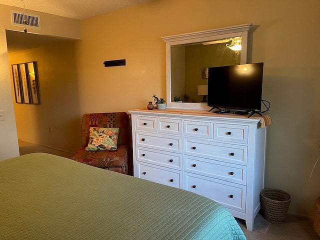 Master bedroom - King sized bed