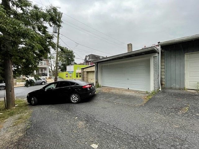 Garage from the alleyway