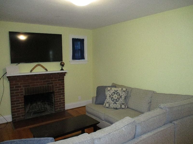 Living Room with 65" TV