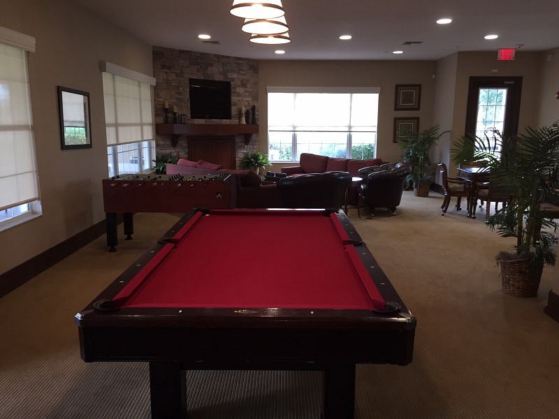Clubhouse interior