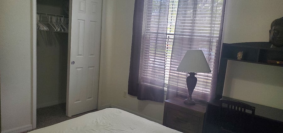 Bedroom 2 window and closet space