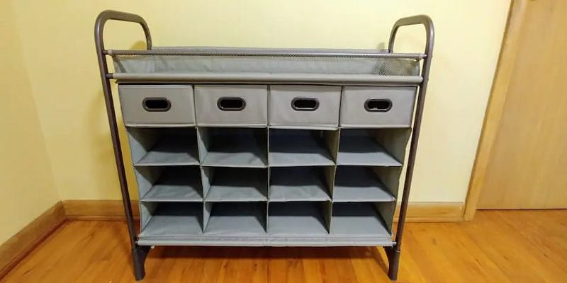 Small storage organizer for personal items in bedroom two