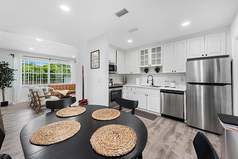 Kitchen and Dining Area