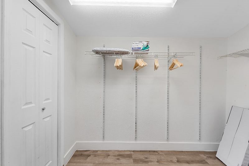 Walk-in Closet and Storage space in Master Room