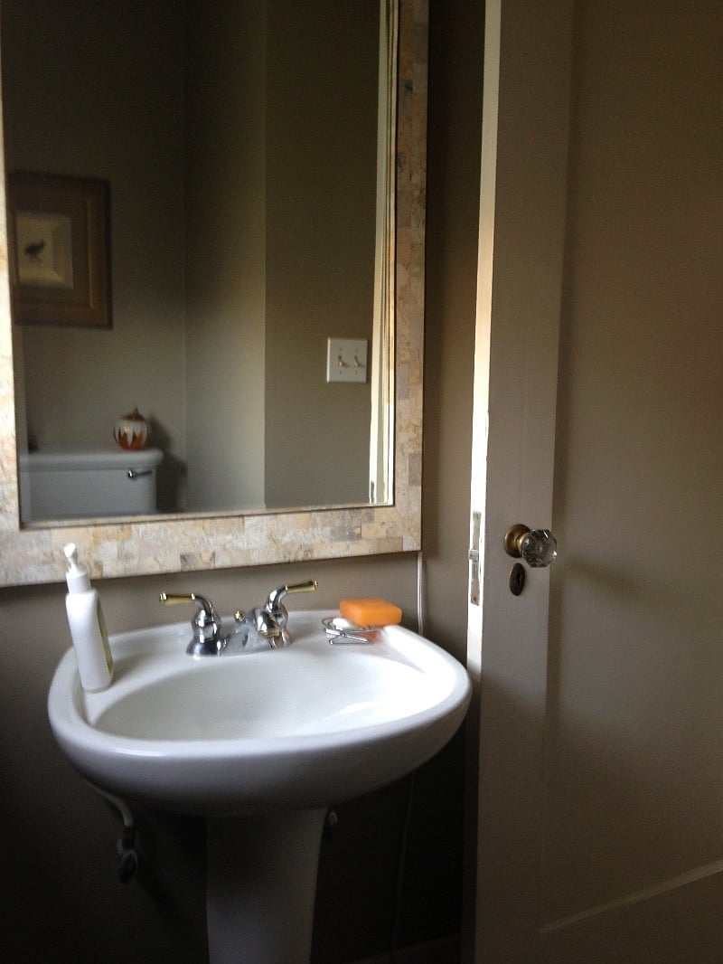 Half bath on main floor