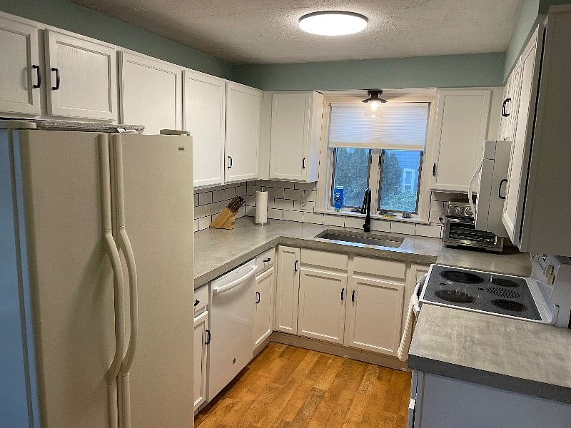 Fully stocked kitchen
