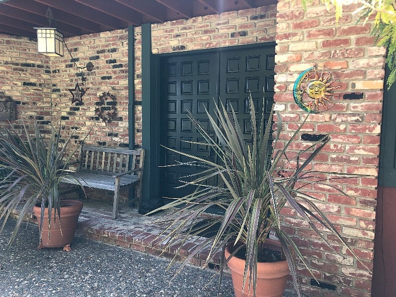 Front entrance