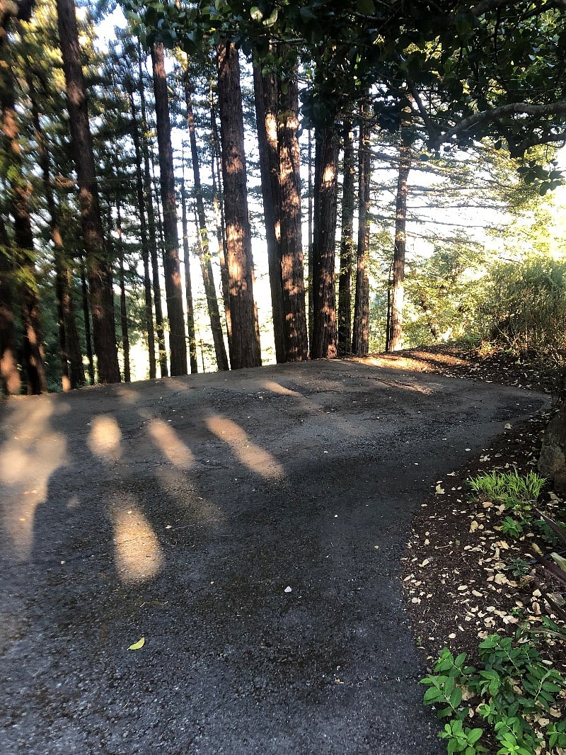 Large parking area on premise
