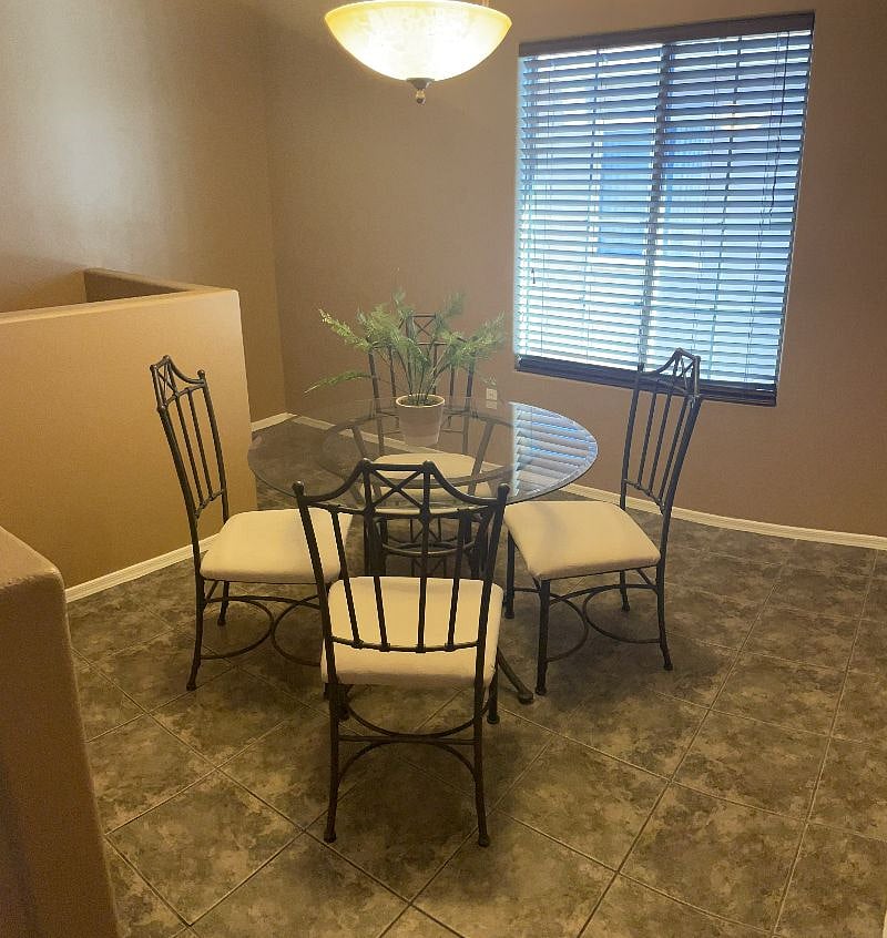 Separate kitchenette area