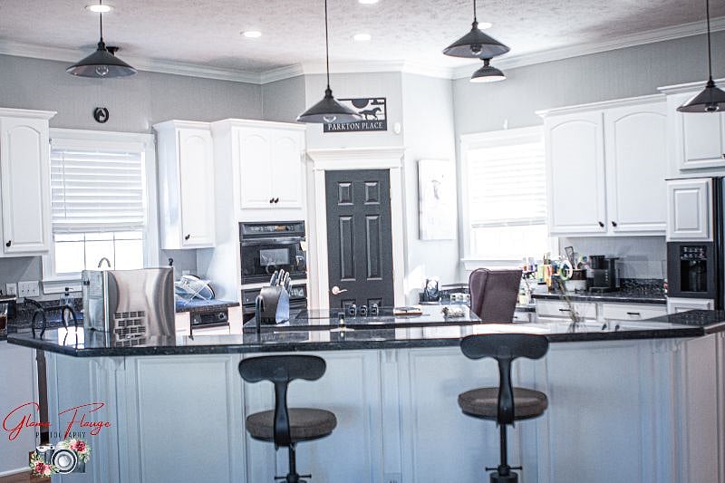 Gourmet kitchen in main house downstairs from apartment. All guests have access to this kitchen as well as the laundry room.