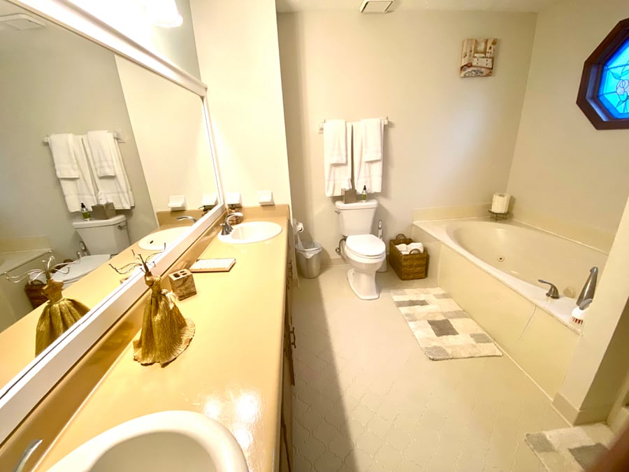Master bathroom