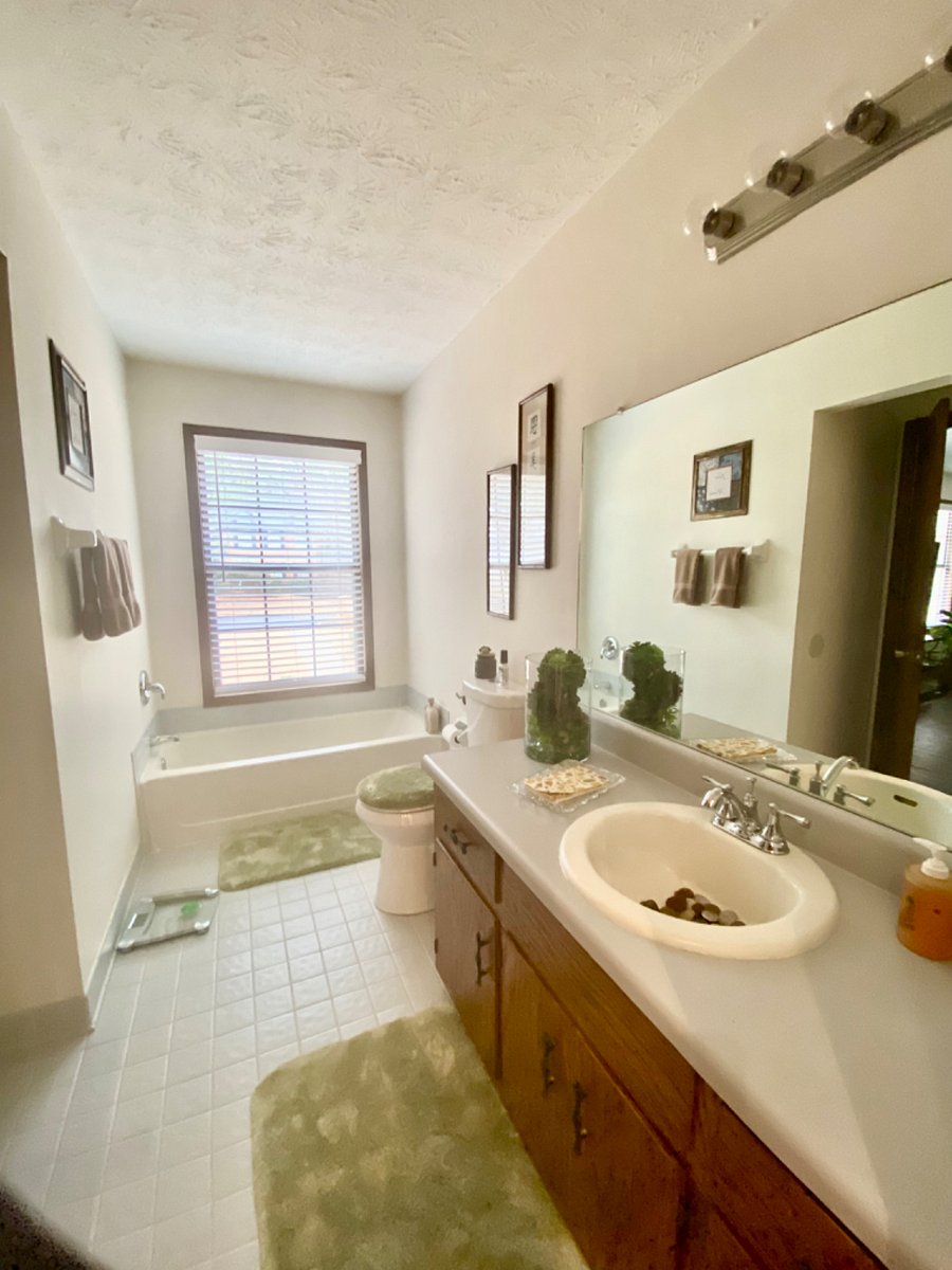 Hallway bathroom