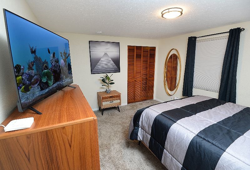Master Bedroom with Roku and YouTube TV
