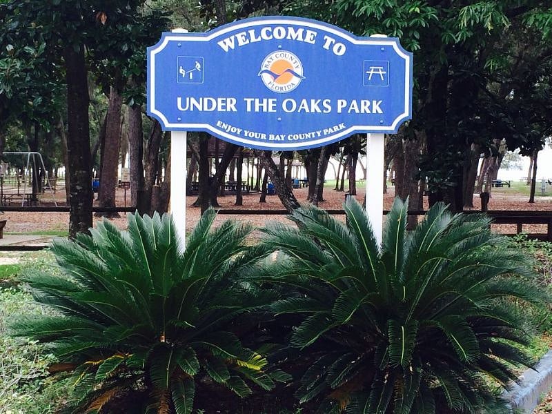 Picturesque bayside park featuring a unique wooden playground, nature trails & a canoe launch. Address: 5843 E Hwy 98, Panama City, FL 32404