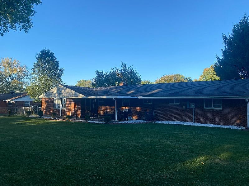 OPPOSITE REAR VIEW WITH COVERED PATIO 