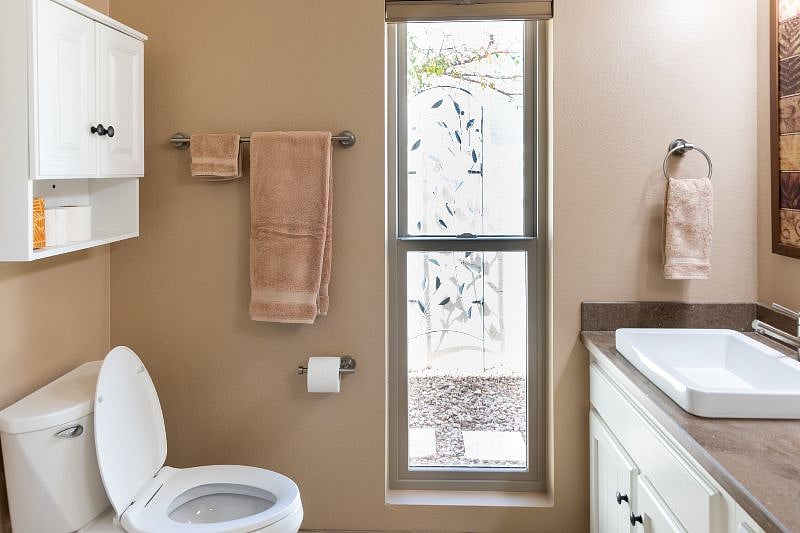 Natural light with privacy shade