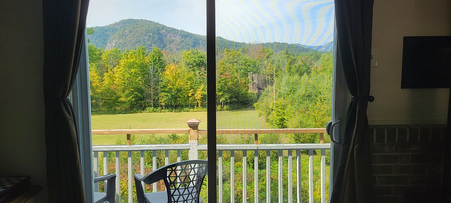 View from Living Room and Deck