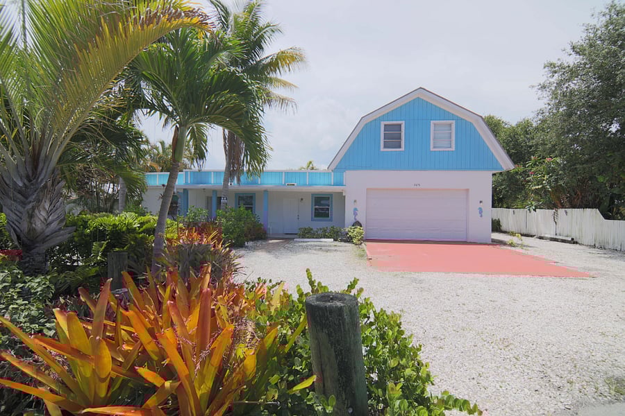 Property in front of 2680 Richard Road for reference (view from street)