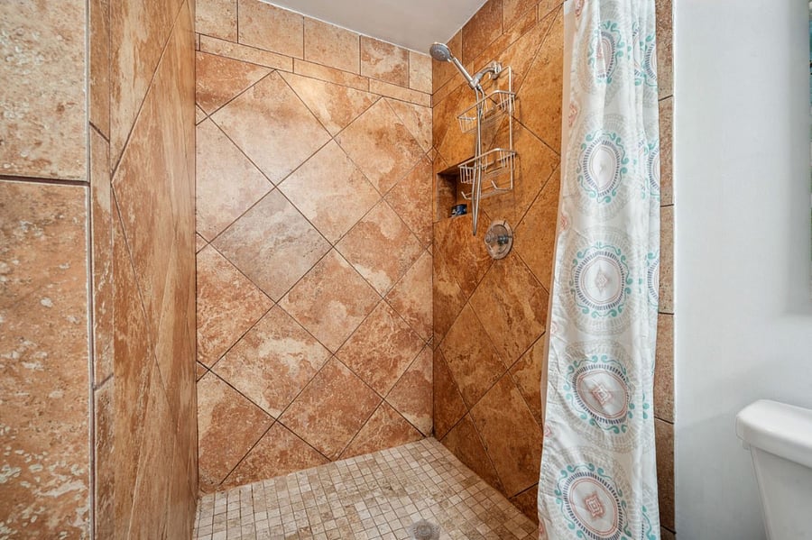 Large custom shower 