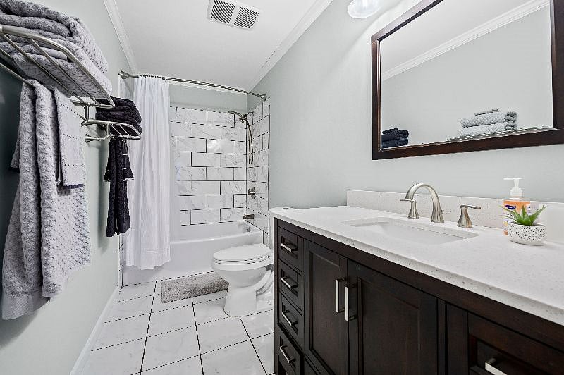 Hall bath