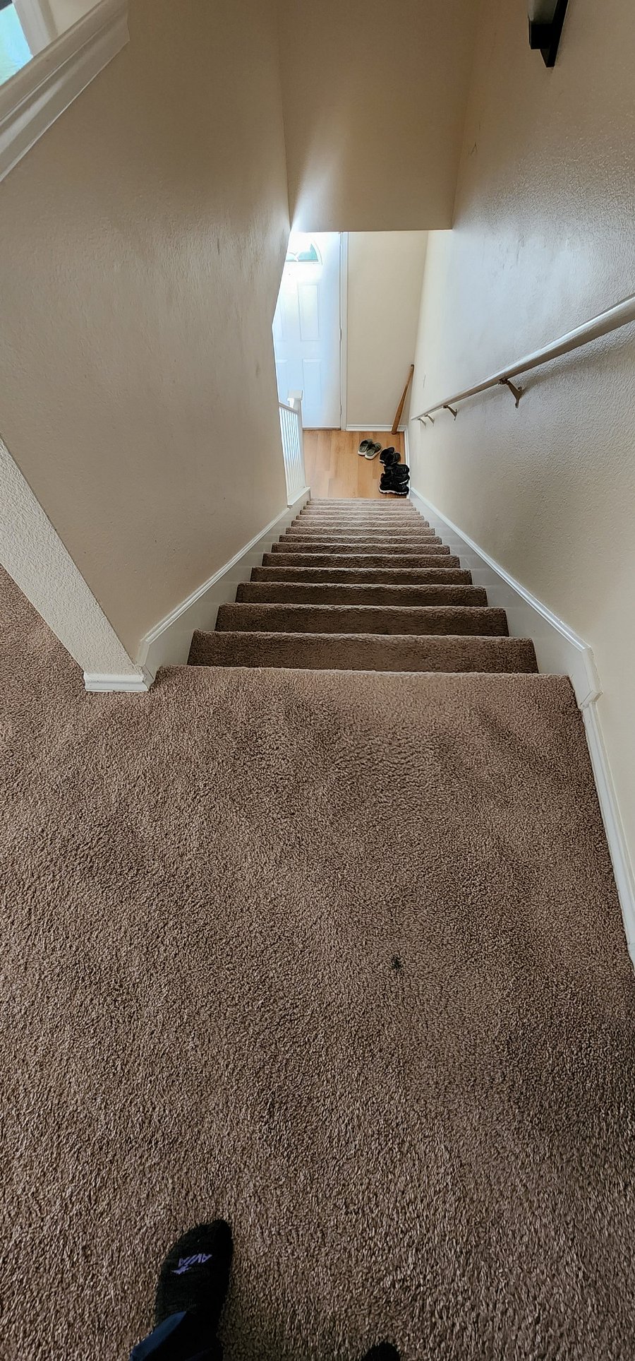 STAIRS TO YOUR BEDROOM UPSTAIRS