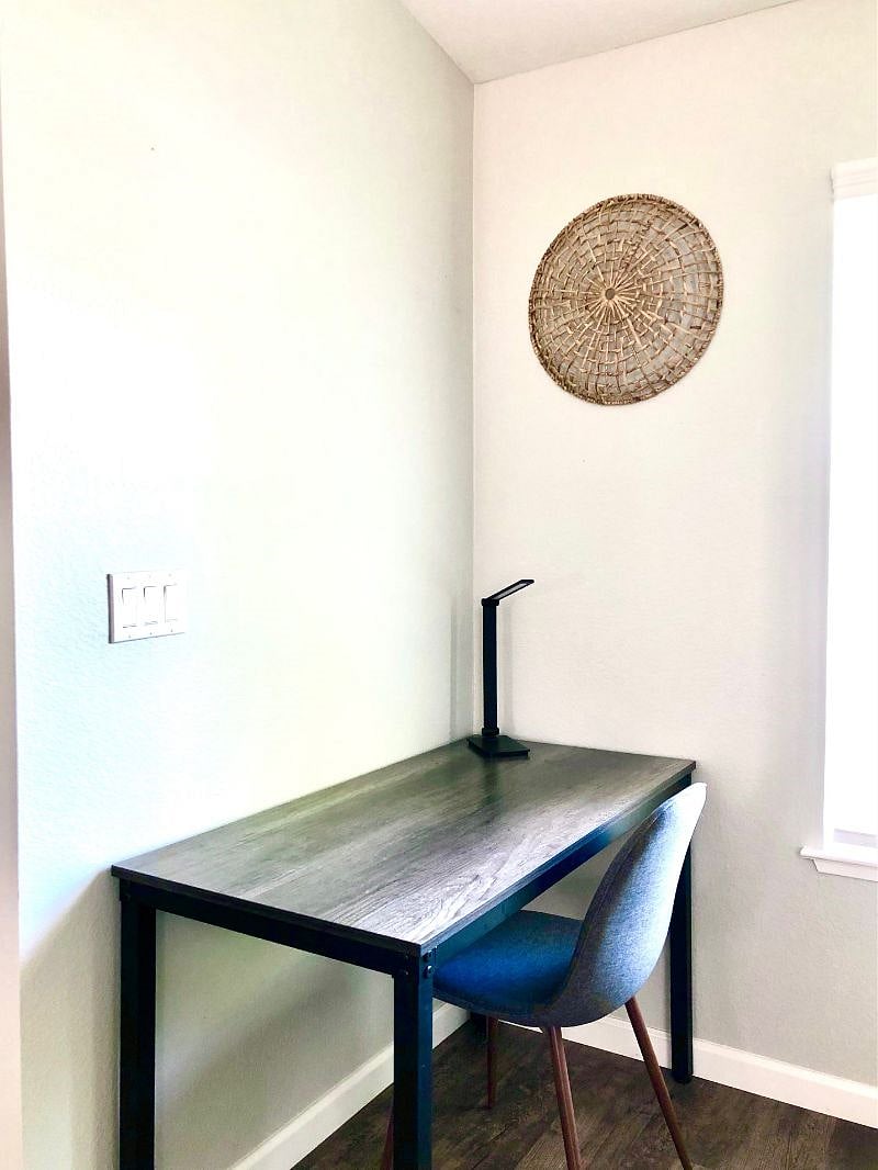 Desk area