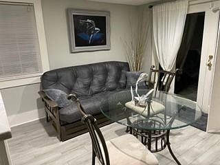 Additional seating that coverts to full size bed