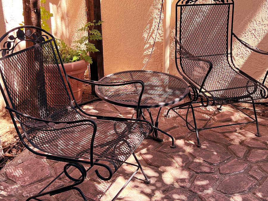 Front Patio Seating