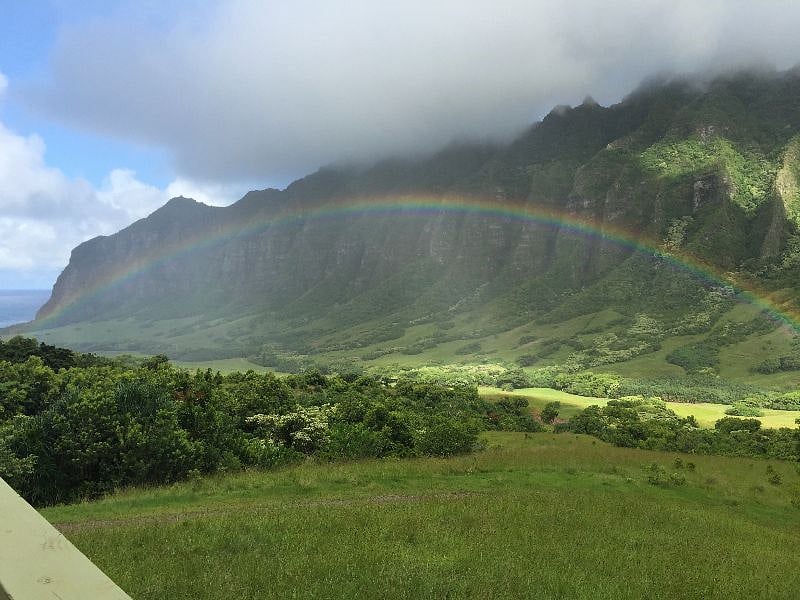 Rainbow at Kuloa Ranch