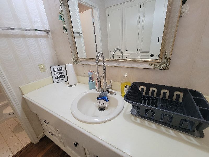 Dish-drying rack included so dish clean-up is a breeze