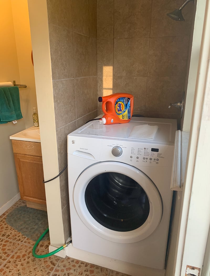 Washer, detergent provided!