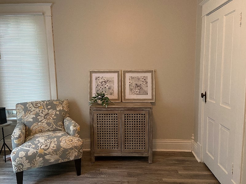 Siting area in Bedroom area