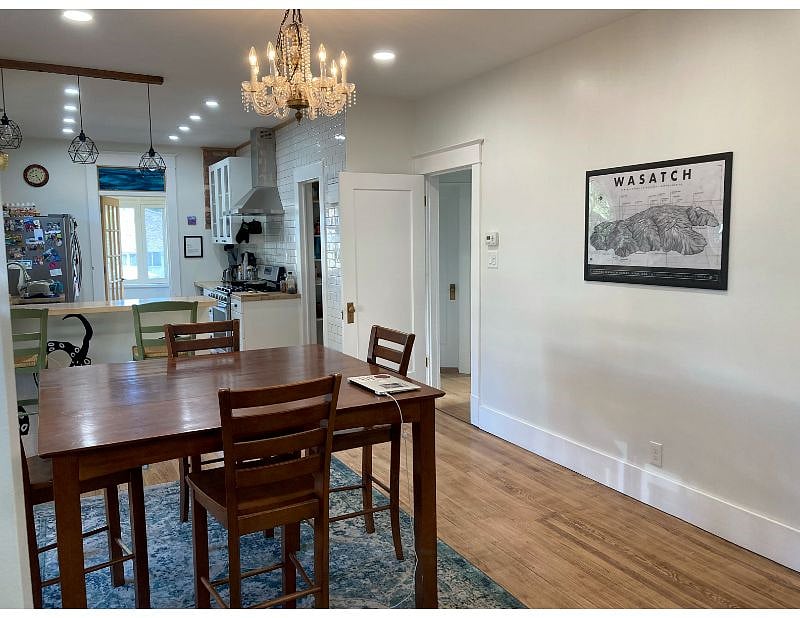 tall ceilings throughout the main floor