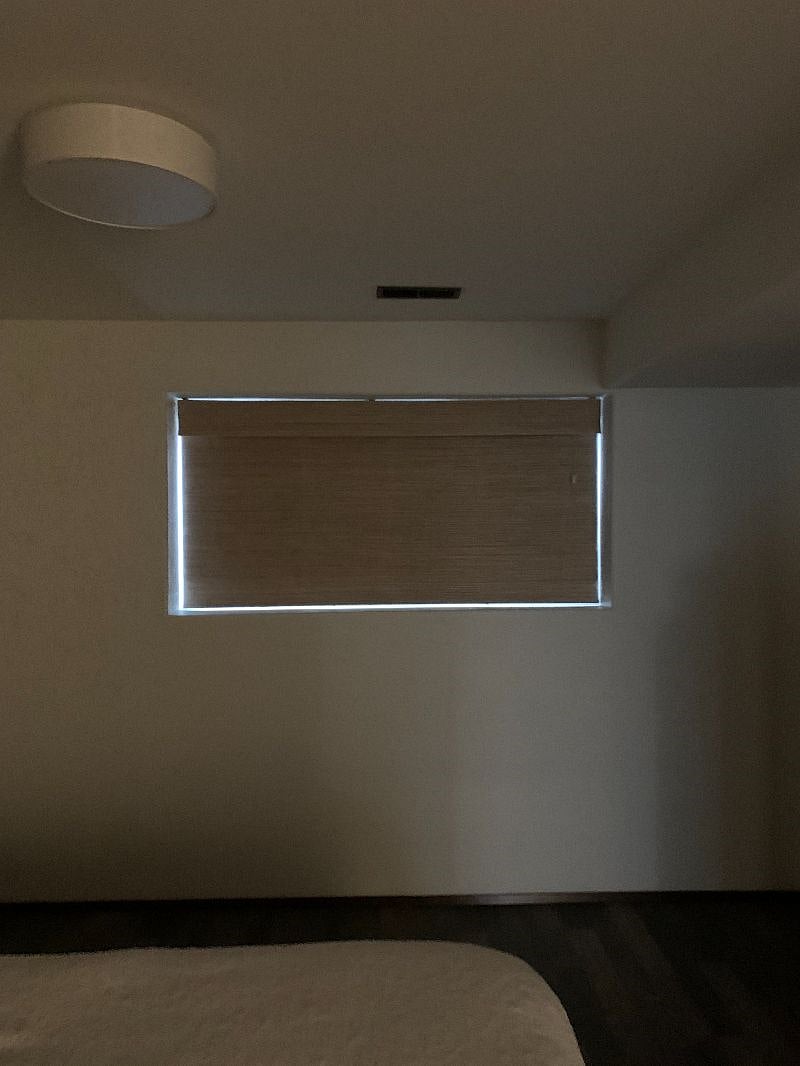 Black out curtain in bedroom