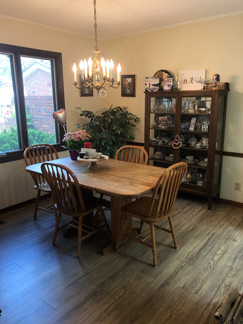 Shared Dining room on first level