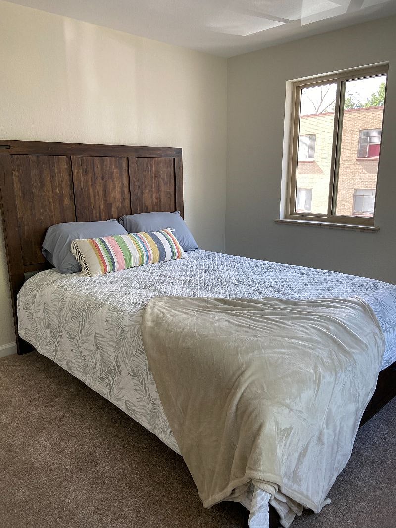 Bedroom #2 - Queen Bed - this bedroom shares the hall bathroom with bedroom #3