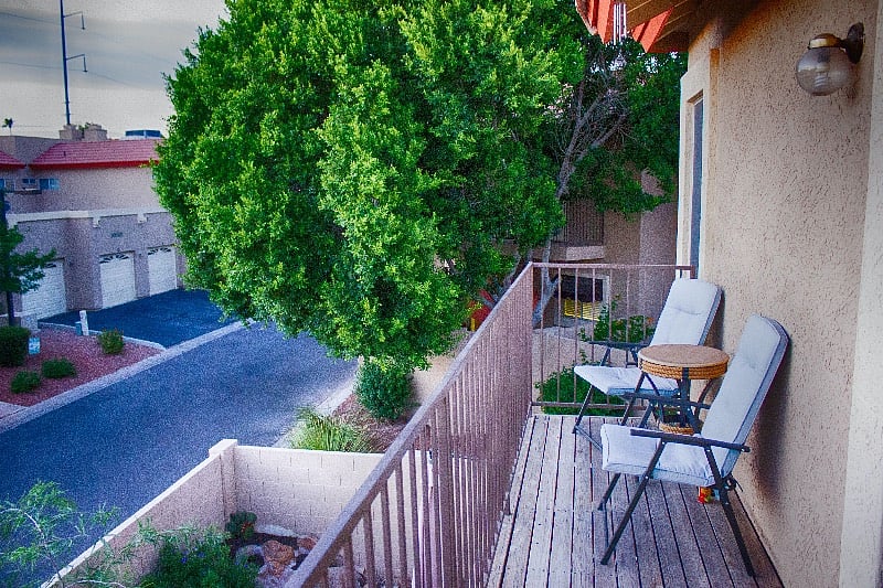 Upstairs Patio