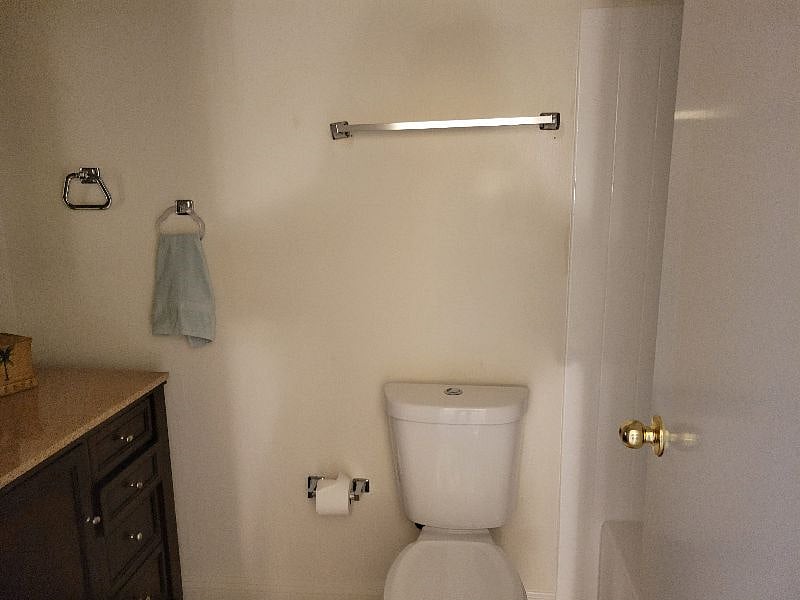 Clean private bathroom next to bedroom upstairs with tub and shower.  Picture of room will be added once furniture arrives.