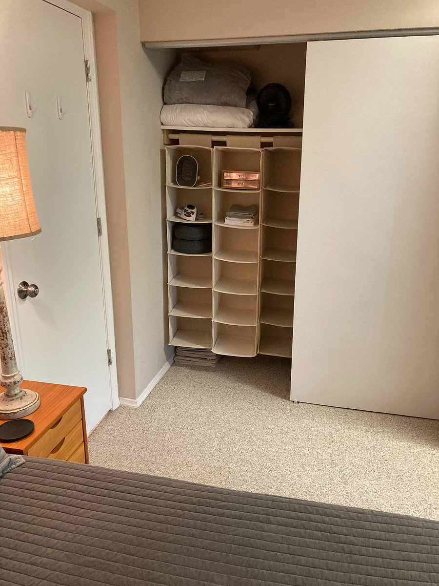 Renter's closet.