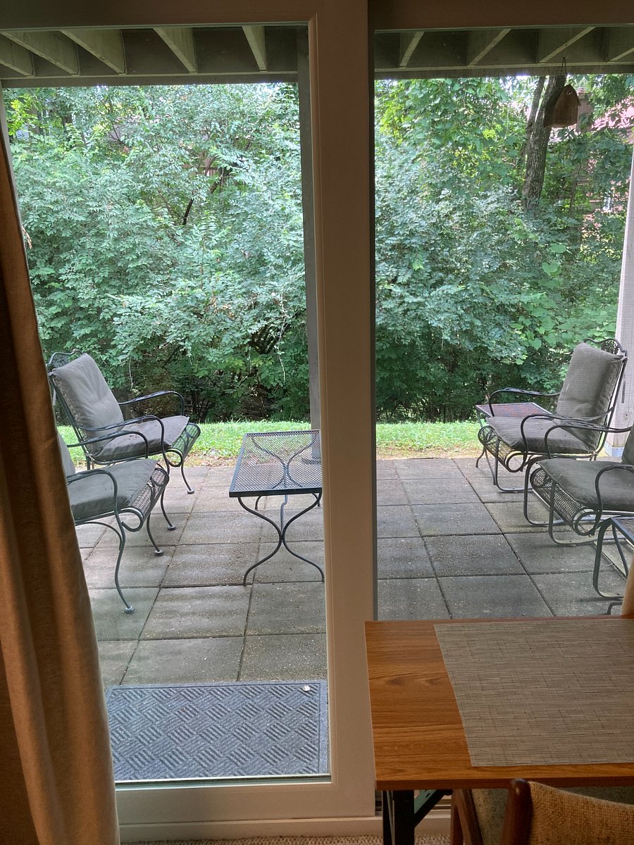Renter's covered patio.