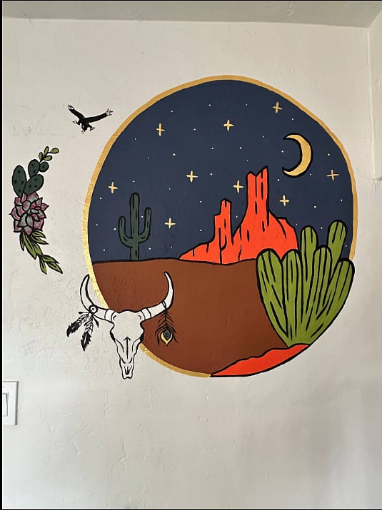 Cool mural!