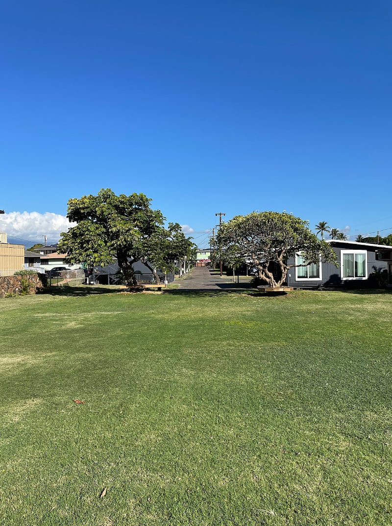 Step onto your private lawn right before you plunge into the Pacific.