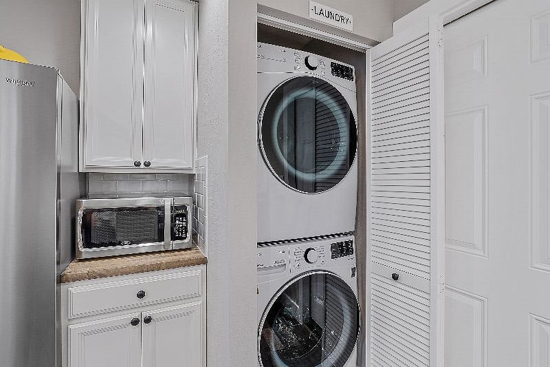 Laundry in Kitchen