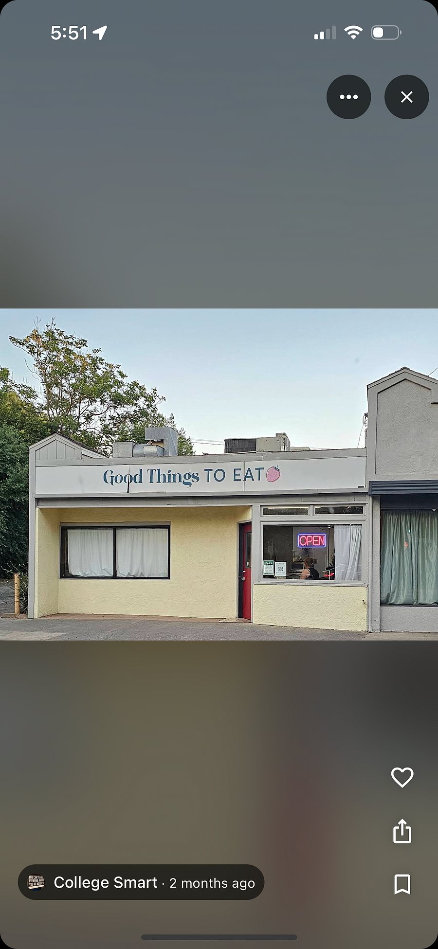 Local eatery run by a mother -daughter cooking team, half a block away!