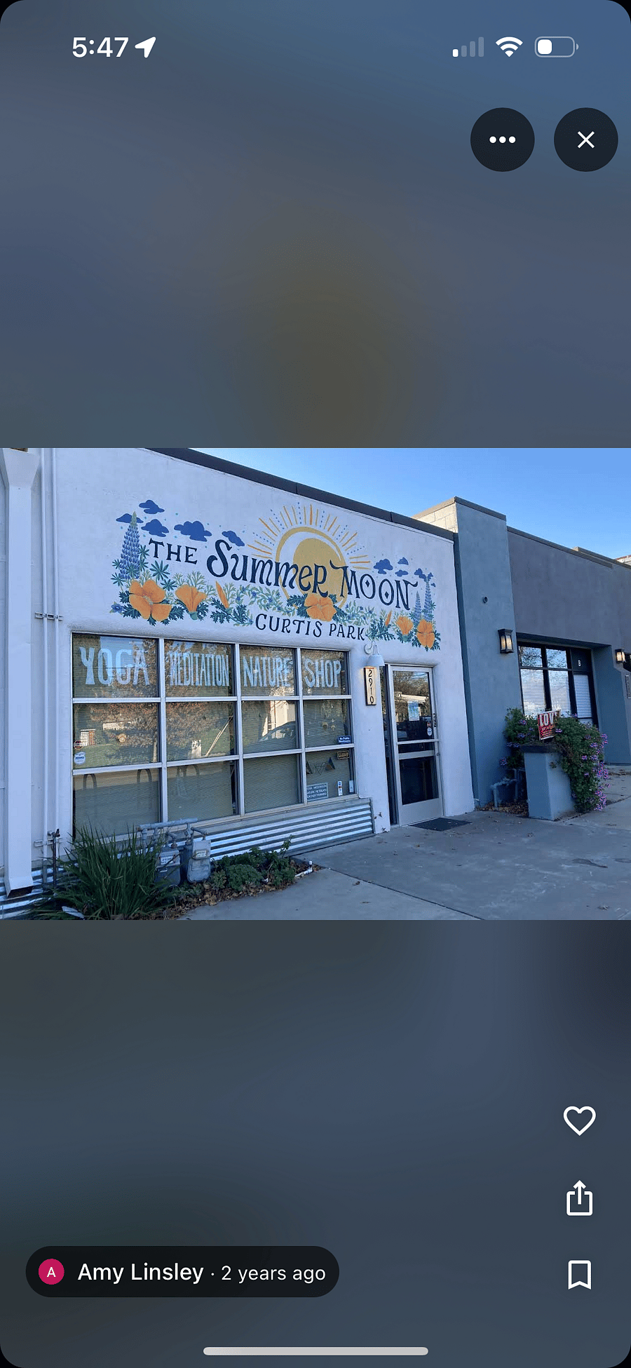 Community yoga studio with many class offerings and sometimes hosts yoga at the park- two blocks away!
